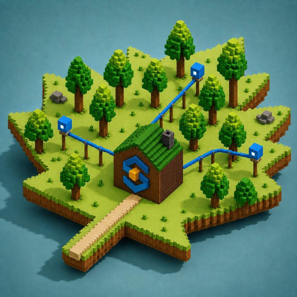 Illustration de l’univers SHACK de L’Entailleur